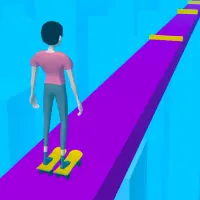 Skateboard Race